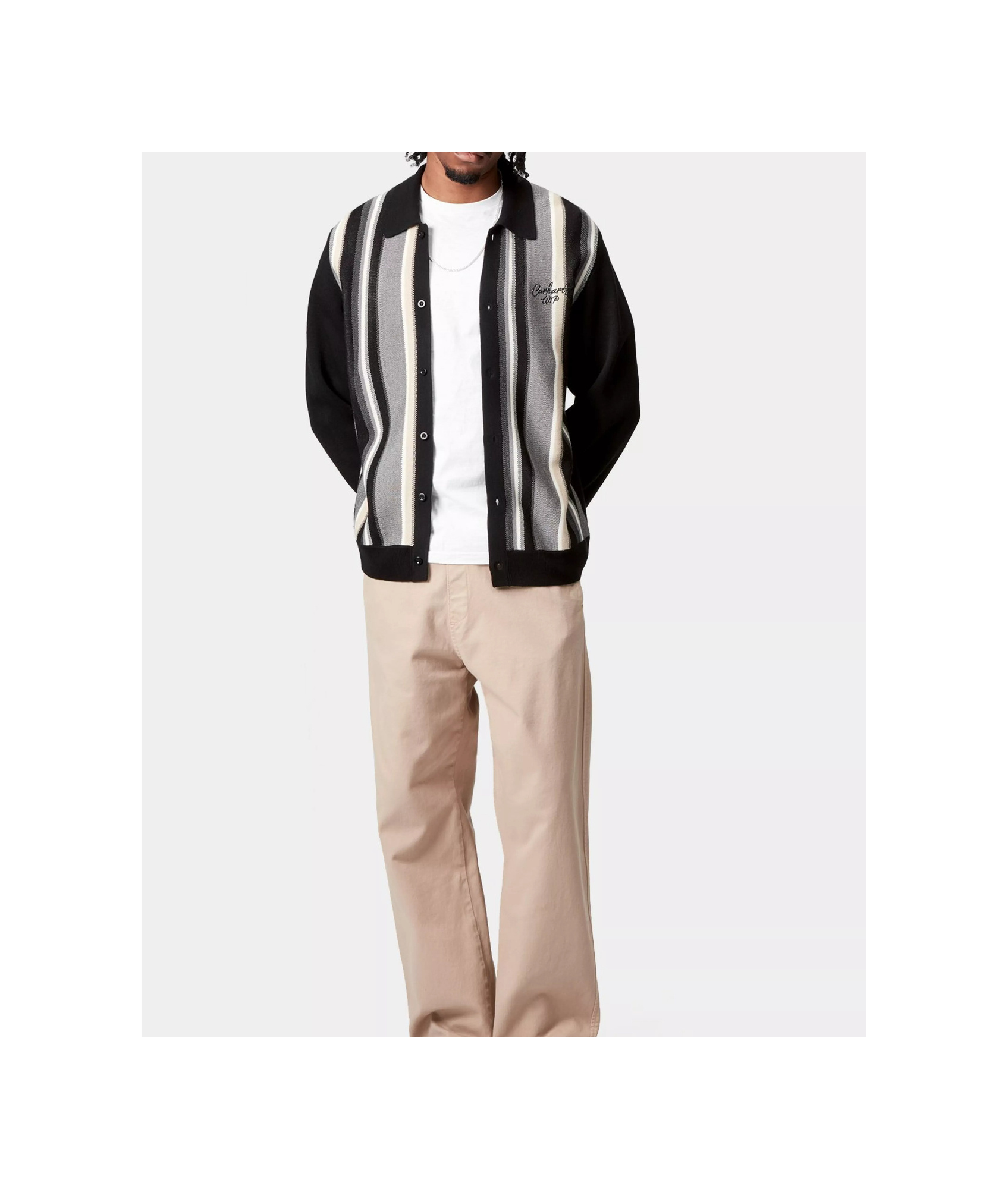 Carhartt Bainter Cardigan In Multi