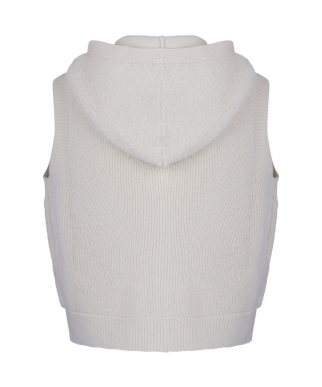 Gucci Sleeveless Knitted Vest In White