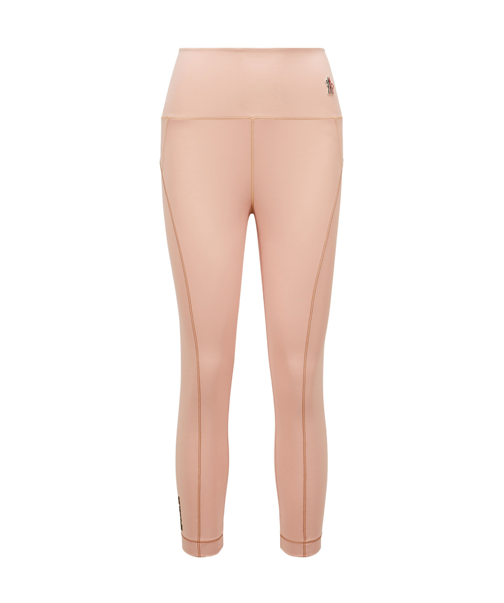 Shop Moncler Elastic Waist Leggings