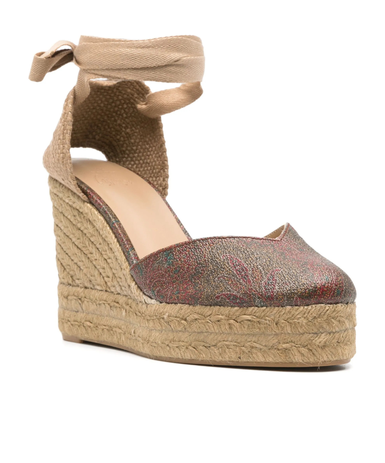 Castaã±er Castañer X Etro Chiara Espadrilles In Brown
