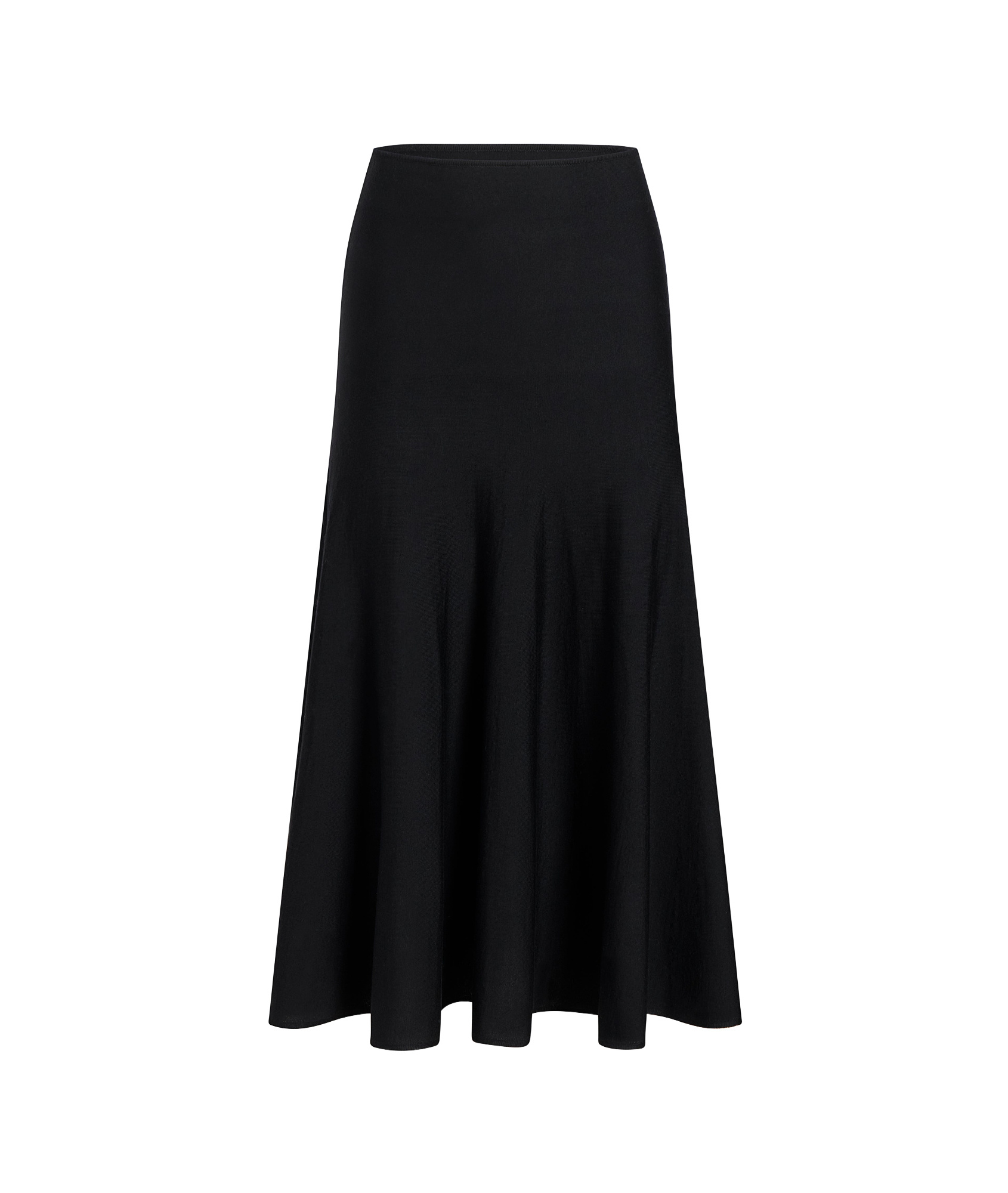 Shop Khaite Mayu Skirt In Black