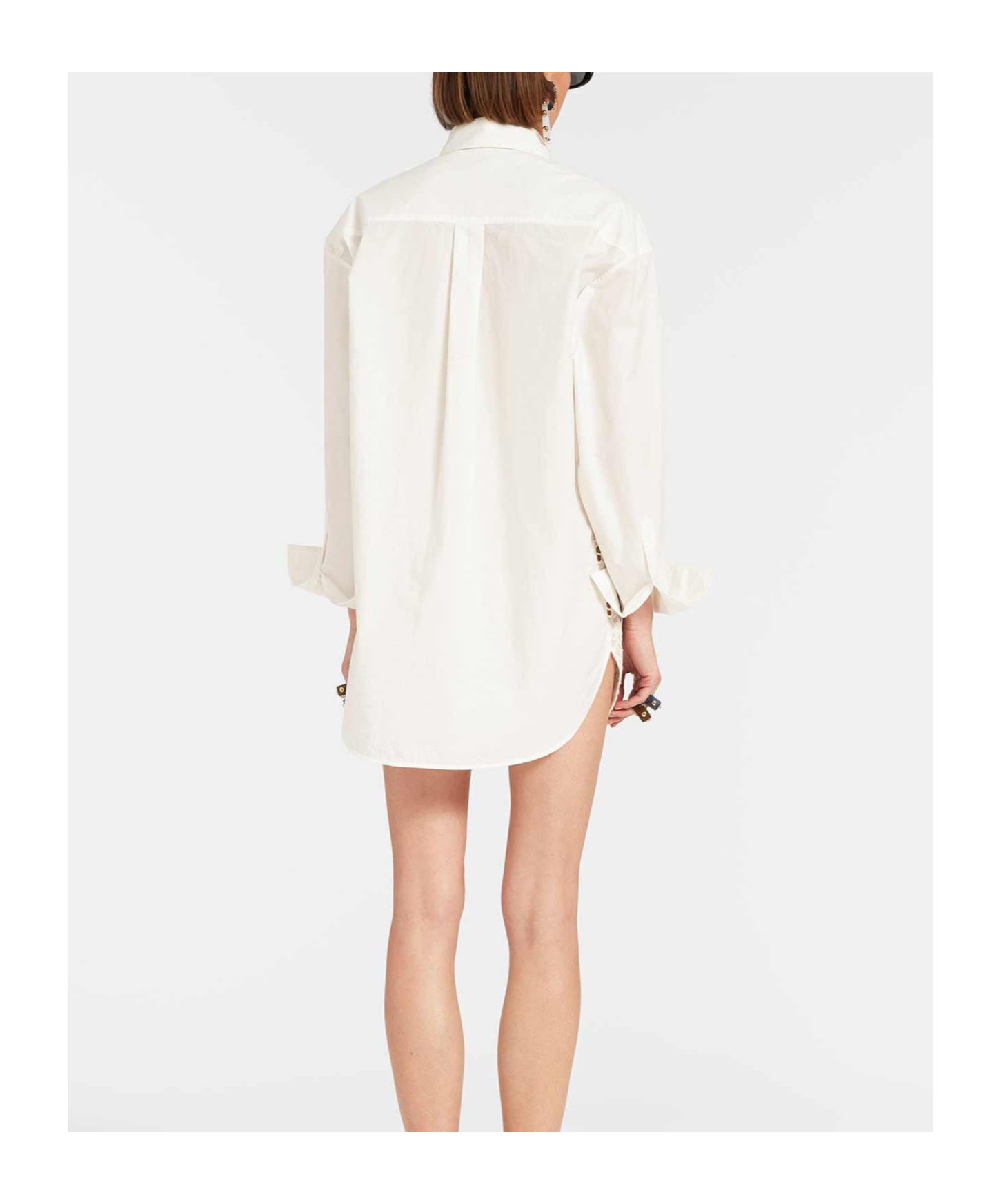 La Doublej Long-sleeved Shirt In White