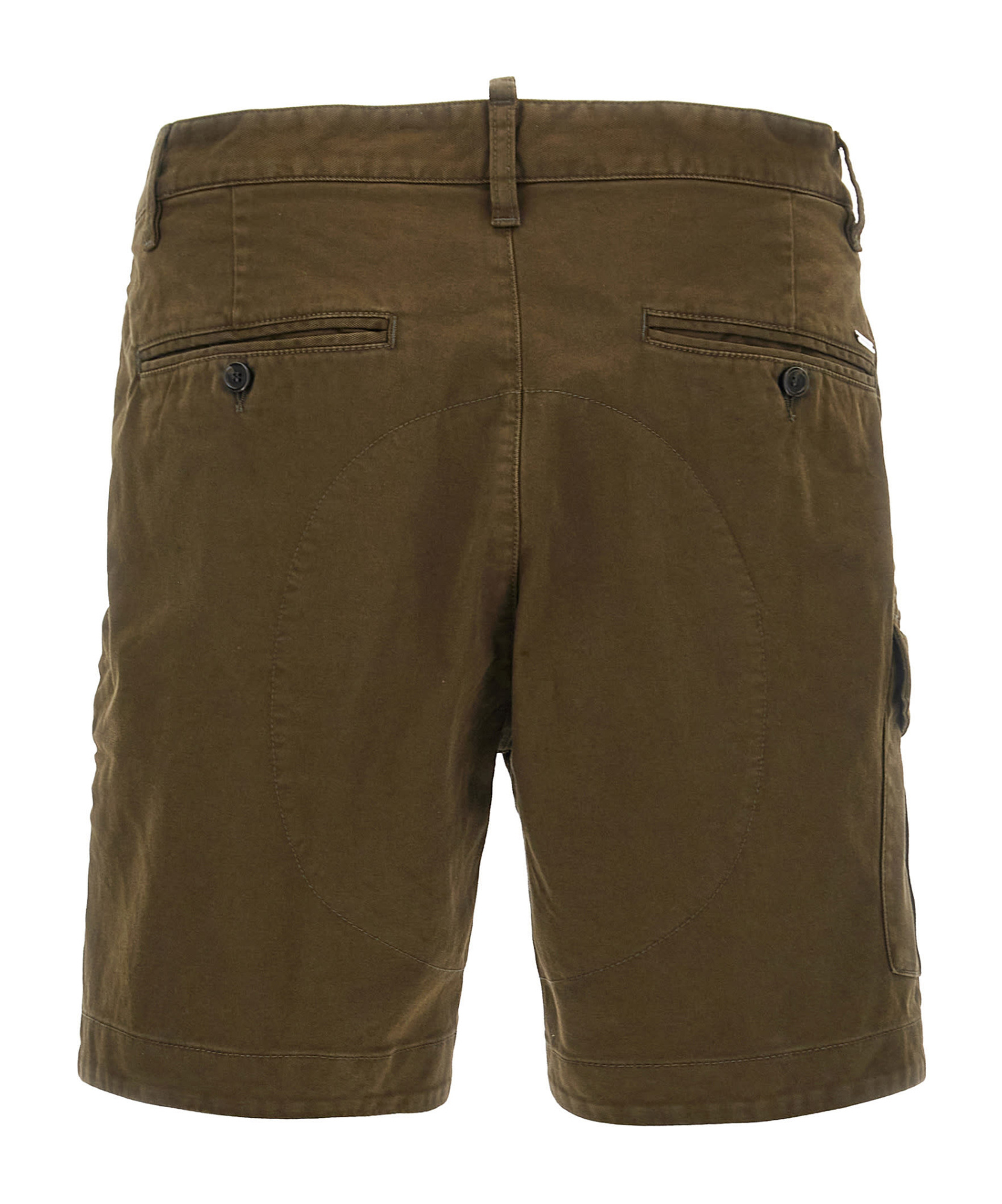 Dsquared2 Cargo Style Shorts Featuring Multiple Pockets In Green