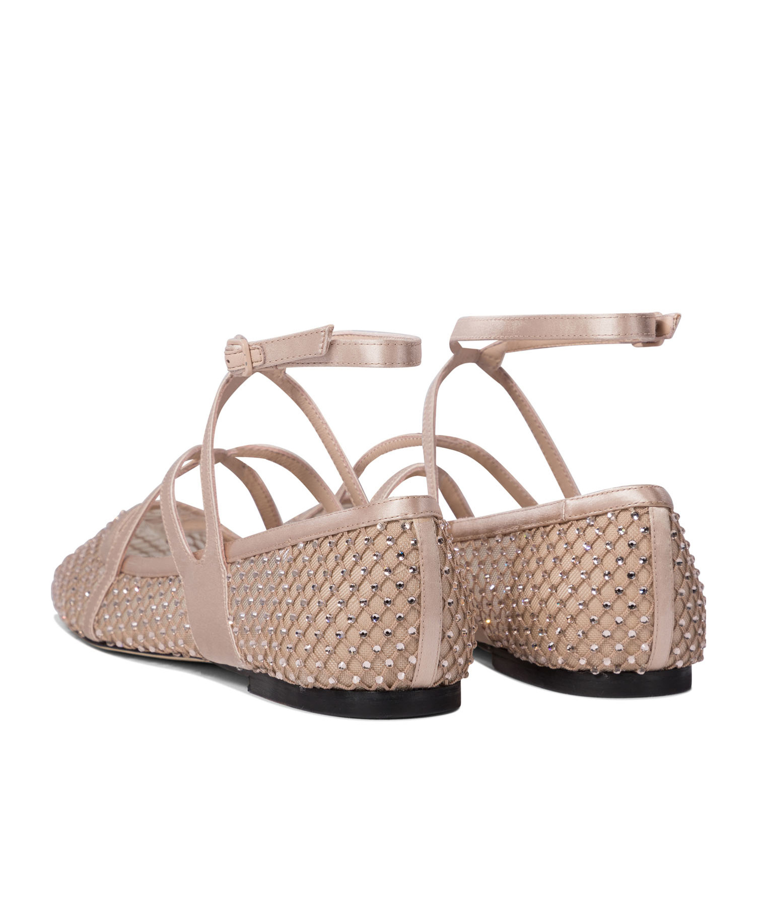 Jimmy Choo Astoria Ballet Fl In Nude