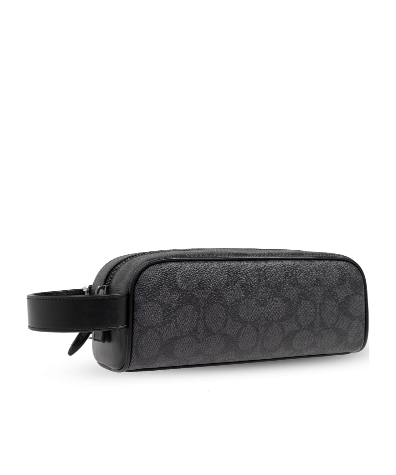 Coach Logo Makeup Bag In Black