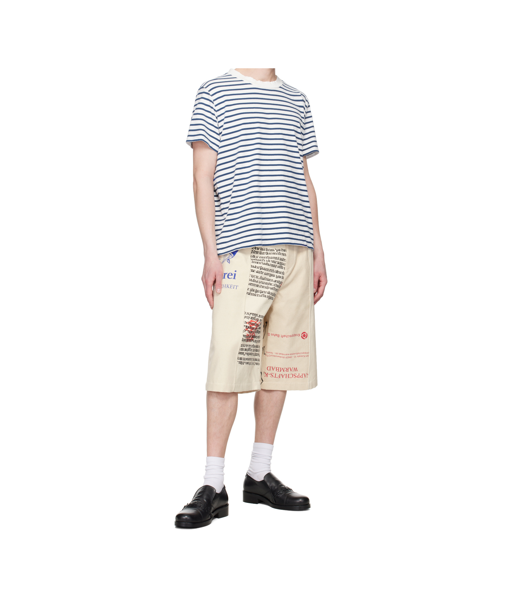 Marine Serre Belt Loop Shorts