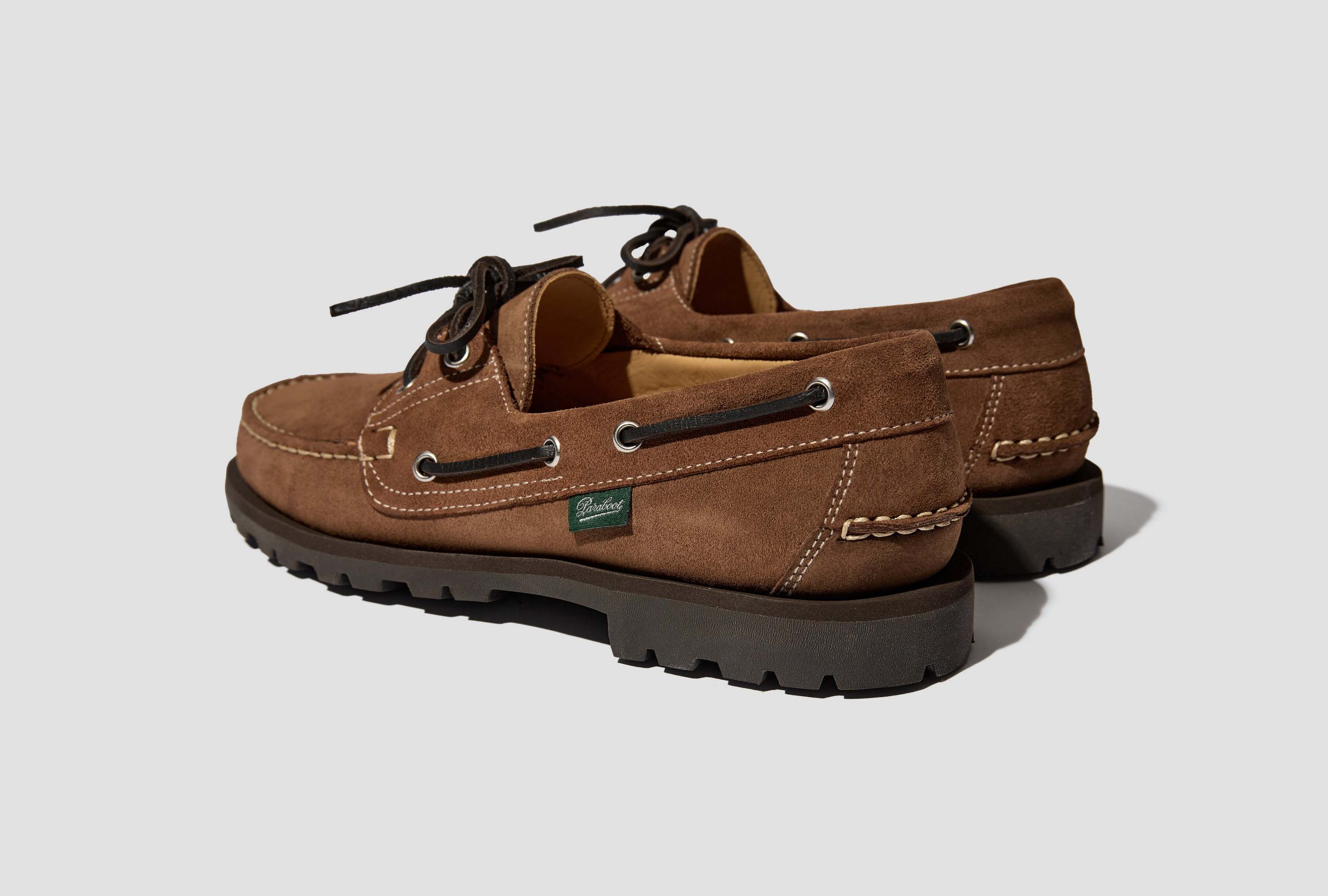 Paraboot Round-toe Casual Shoes In Brown