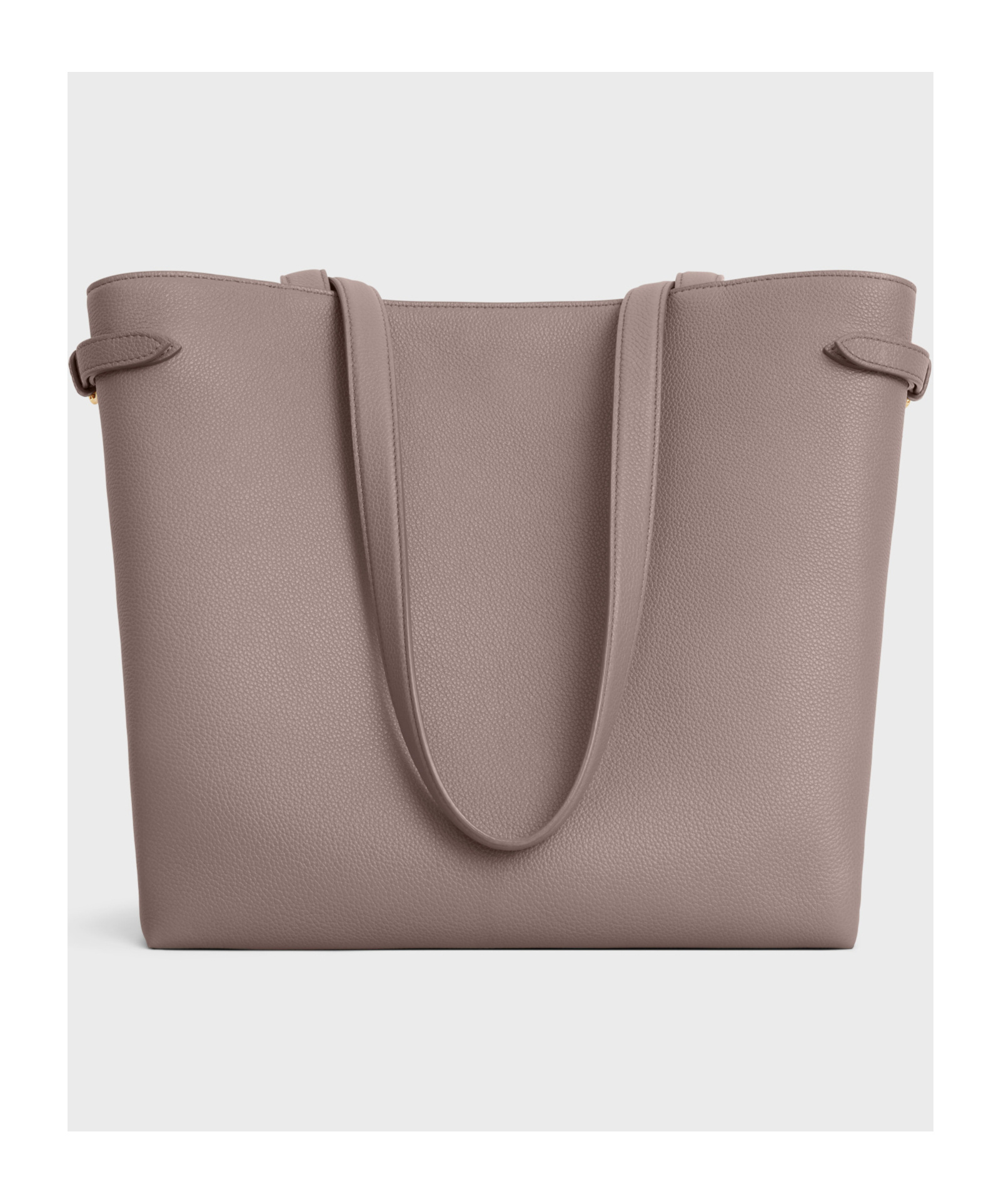 Celine Elegant Gray Leather Handbag For Women In Nude