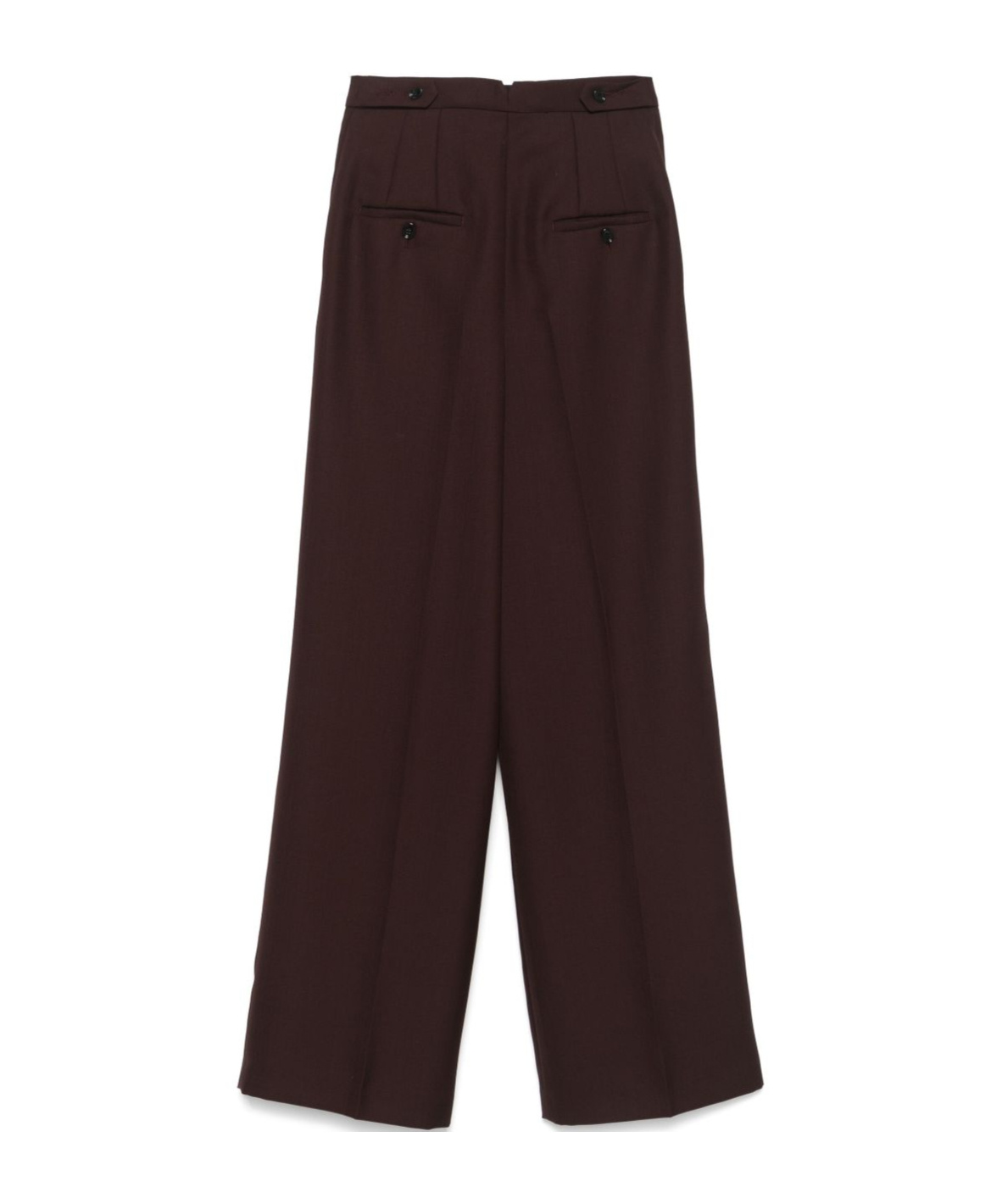 Ami Alexandre Mattiussi Button Casual Pants In Black