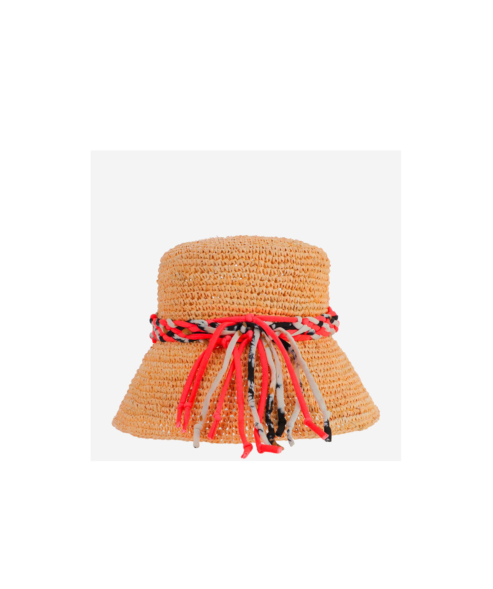 MAISON MICHEL MAISON MICHEL AXEL WOVEN BUCKET HAT