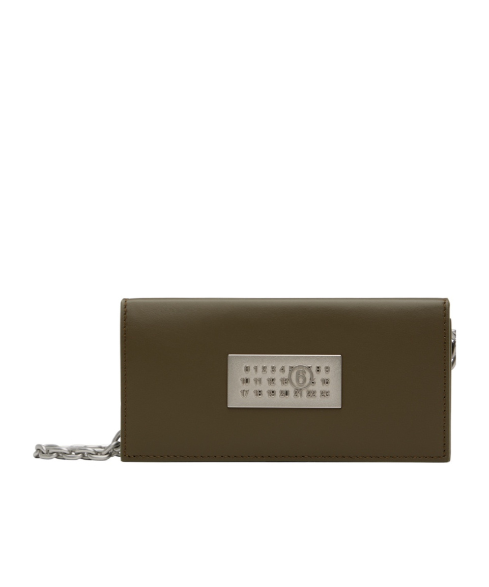 MM6 MAISON MARGIELA NUMERIC LOGO SHOULDER BAG