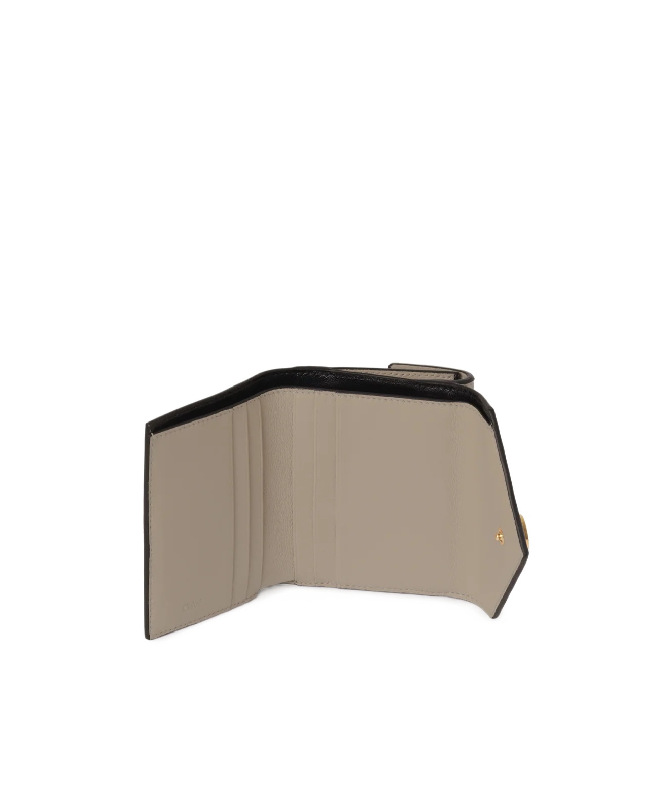 Chloé Trifold Wallet In Gray