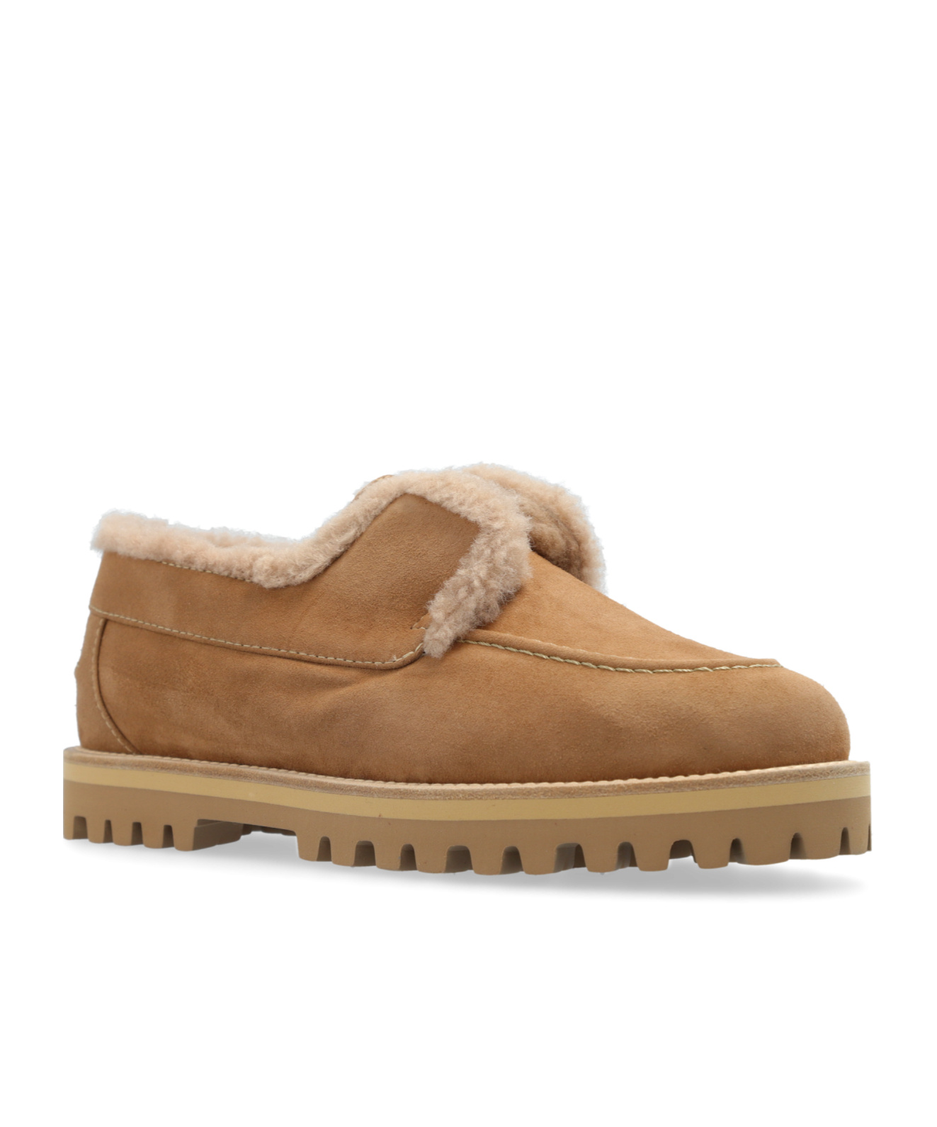 Le Silla Yacht Suede Loafers In Brown