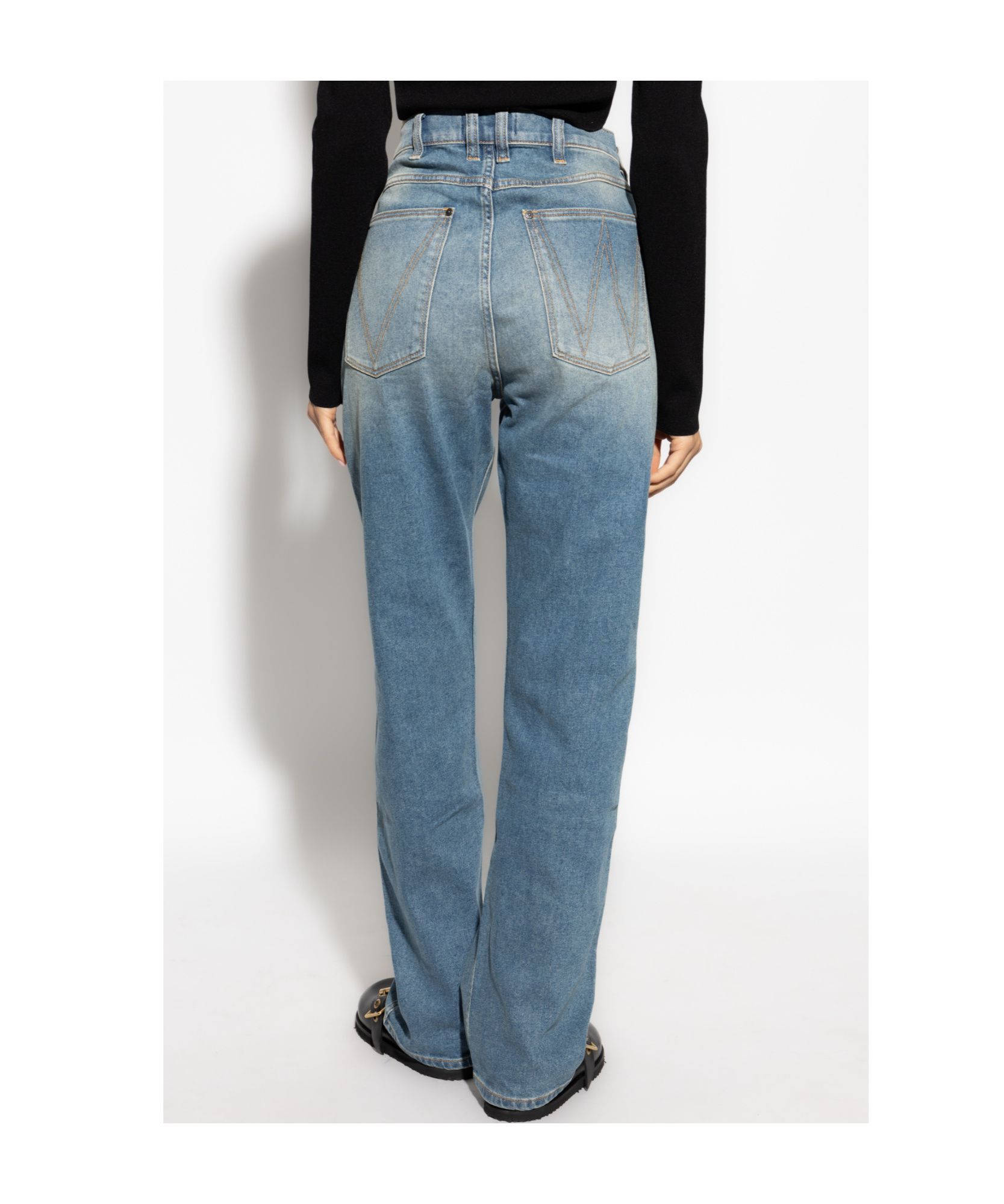 VIVIENNE WESTWOOD VIVIENNE WESTWOOD VINTAGE EFFECT JEANS