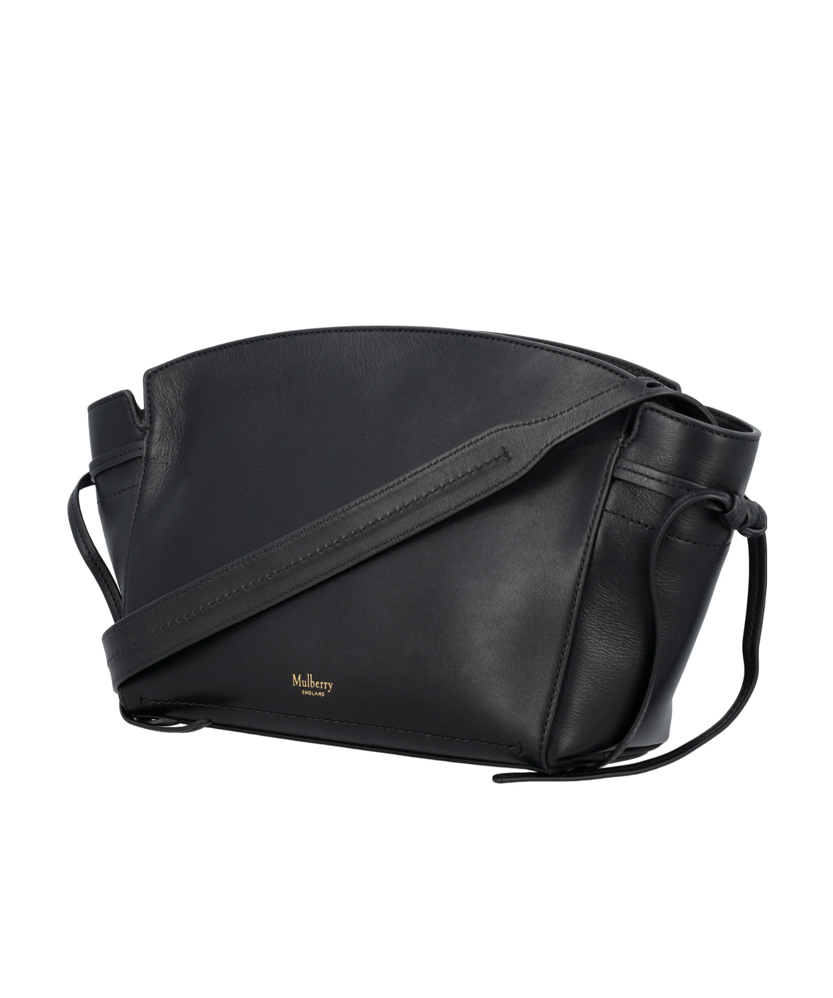 Mulberry Clovelly Leather Crossbody Bag In Black