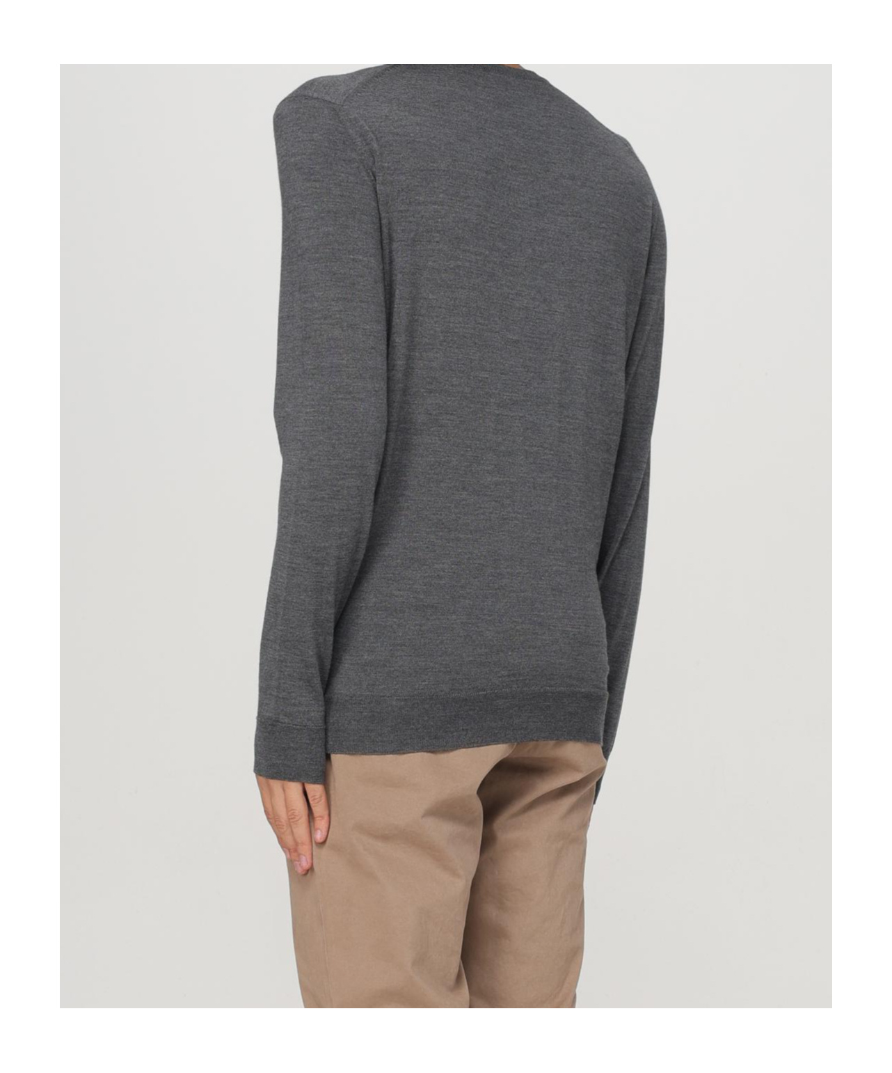 DRUMOHR V-NECK KNITTED JUMPER