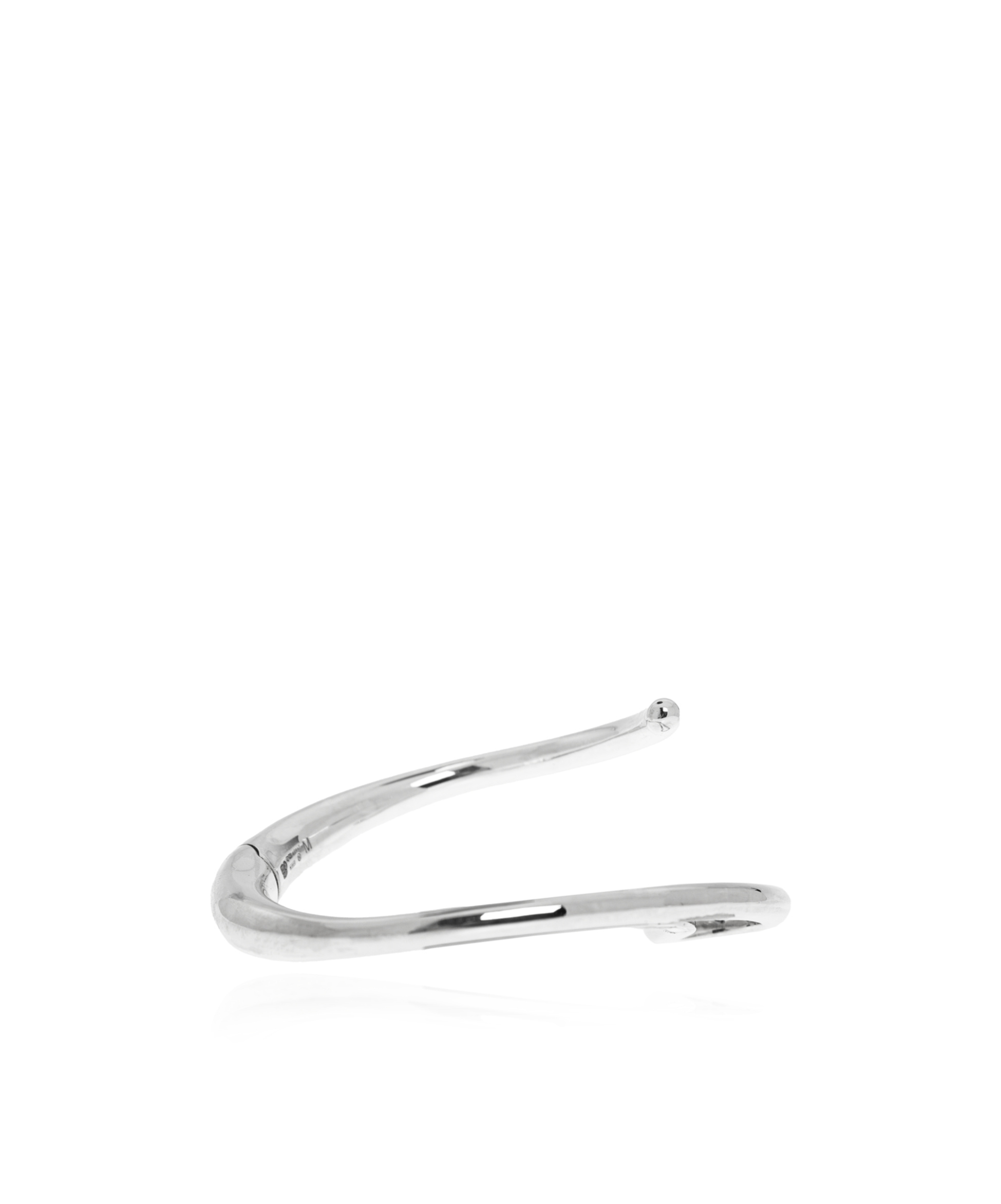 Bottega Veneta Logo Bracelet In White