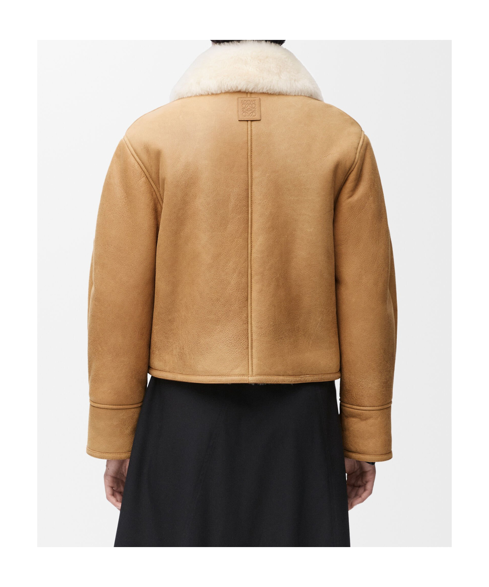 Loewe Jacket S359y2sl36 Camel In Brown