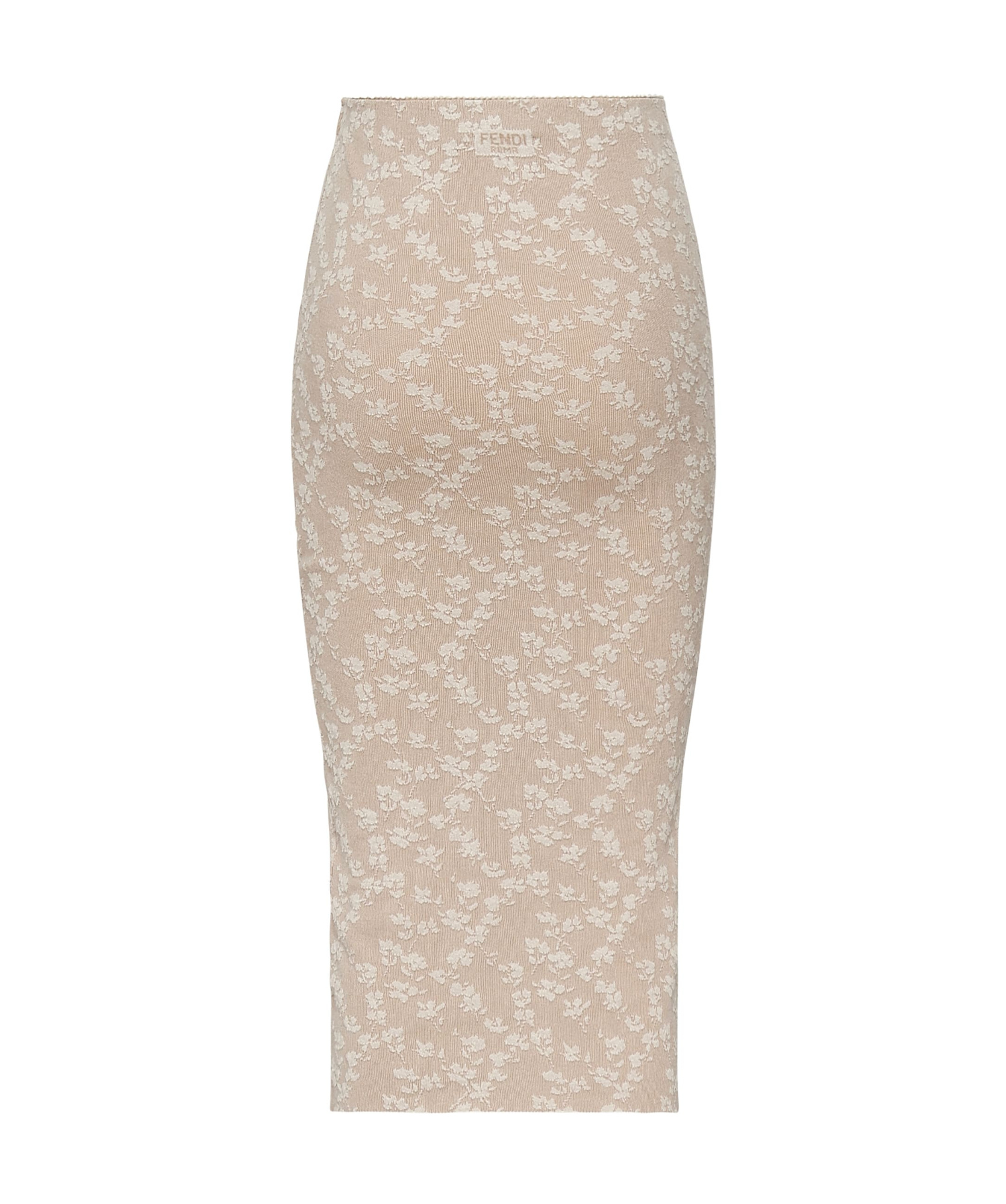 Fendi Jacquard Viscose Midi Skirt