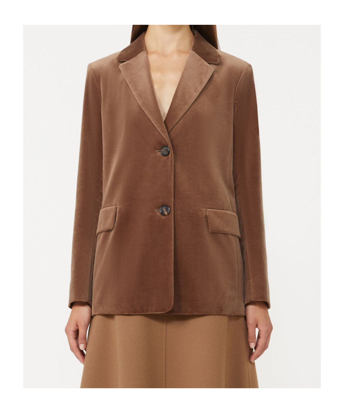 Max Mara 's  Single-breasted Tailored Blazer In Blue