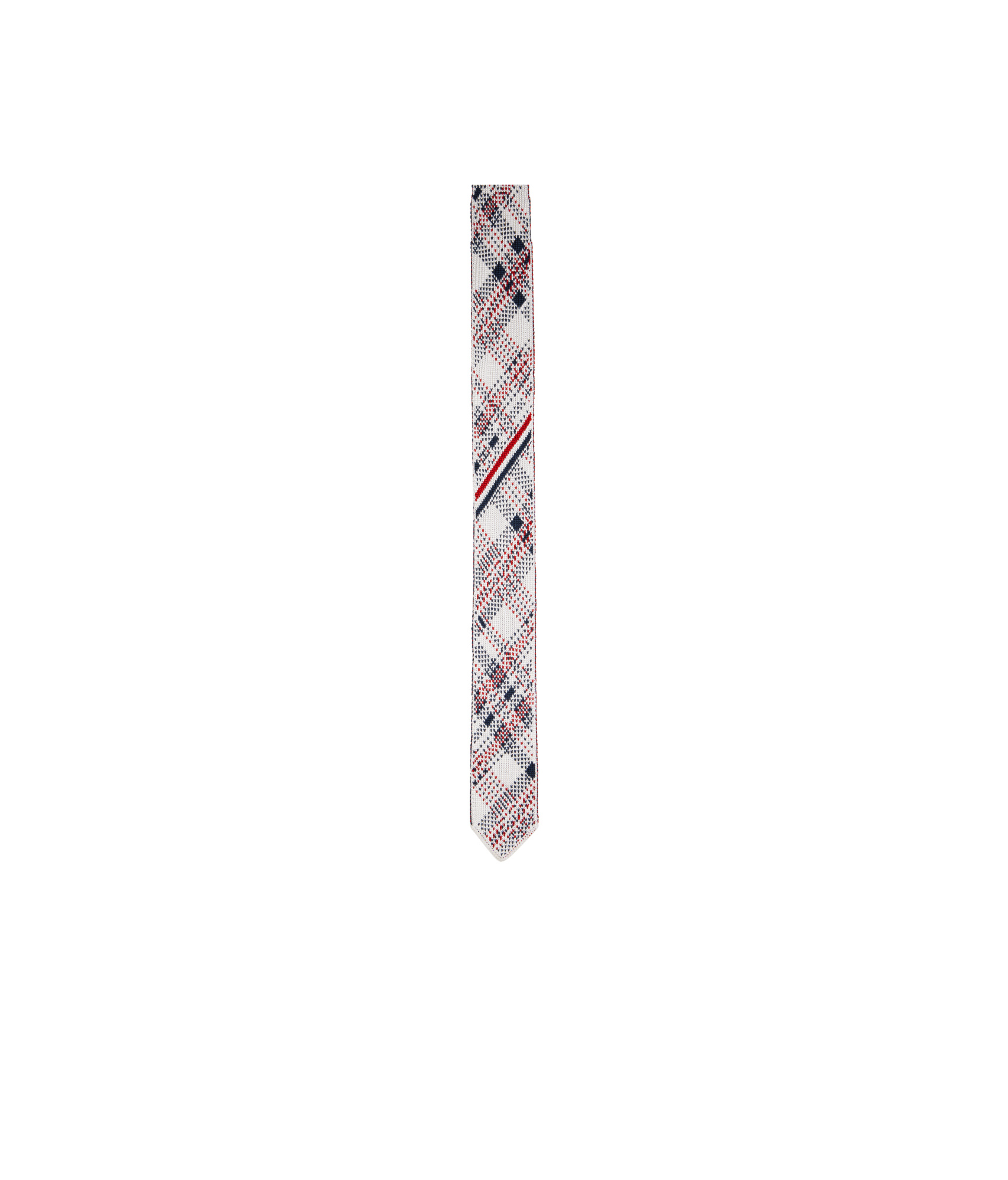 THOM BROWNE CHECKED TIE