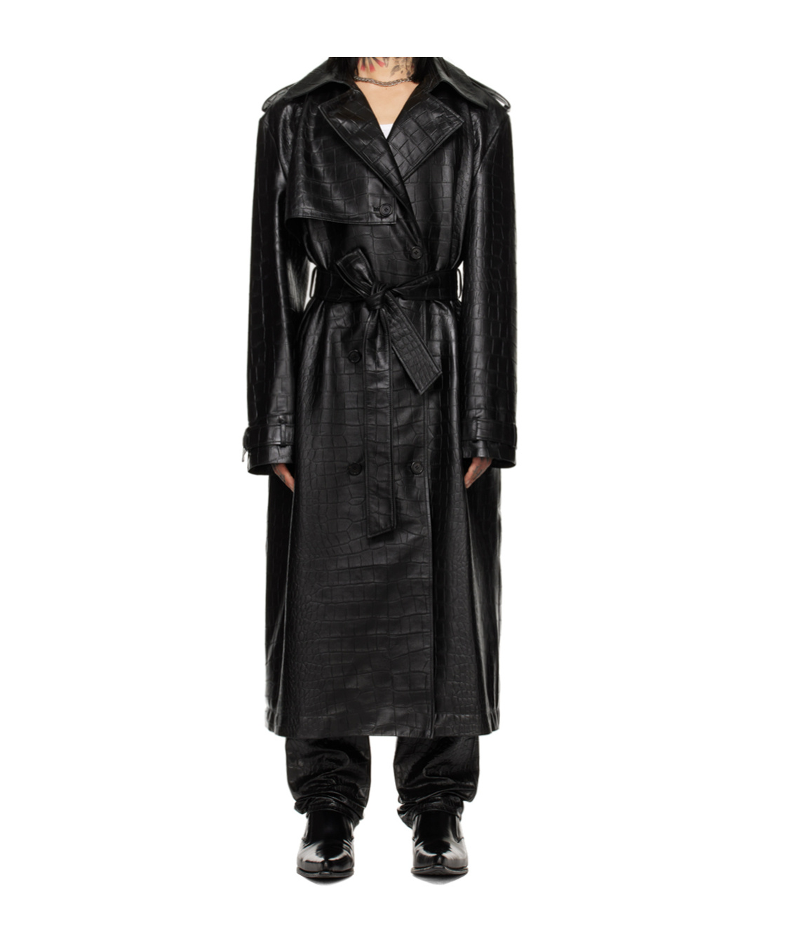 Shop Lu'u Dan Long-sleeved Windbreaker In Black
