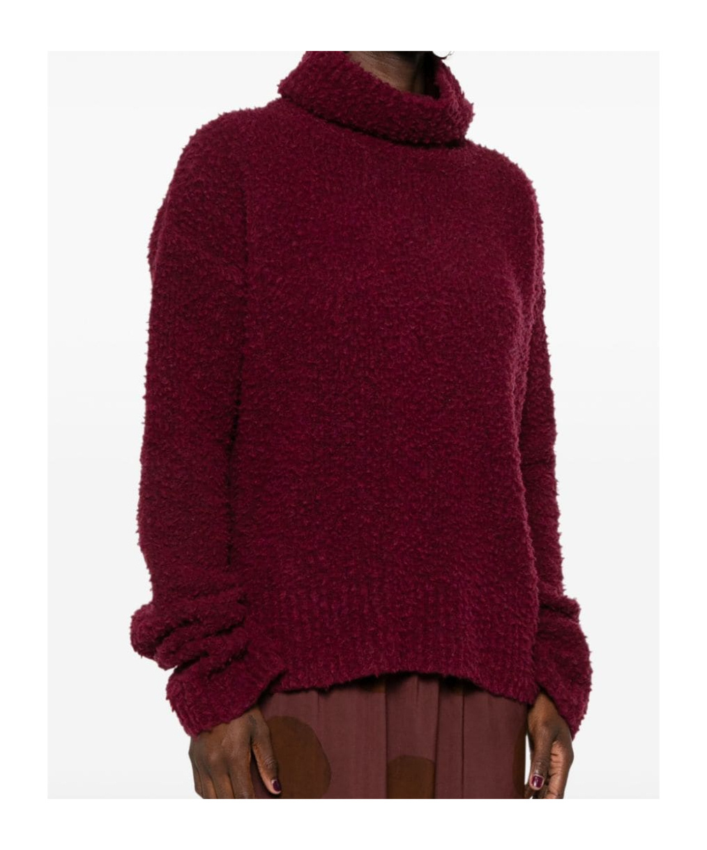 Shop Uma Wang Turtleneck Sweater In Brown