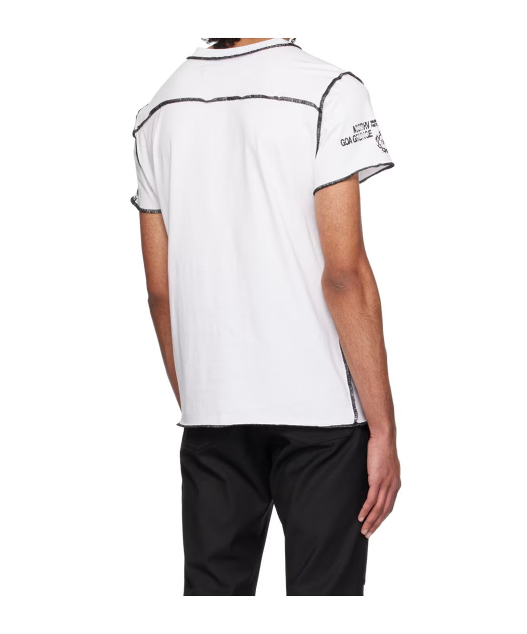 Misbhv Logo Round-neck T-shirt In White