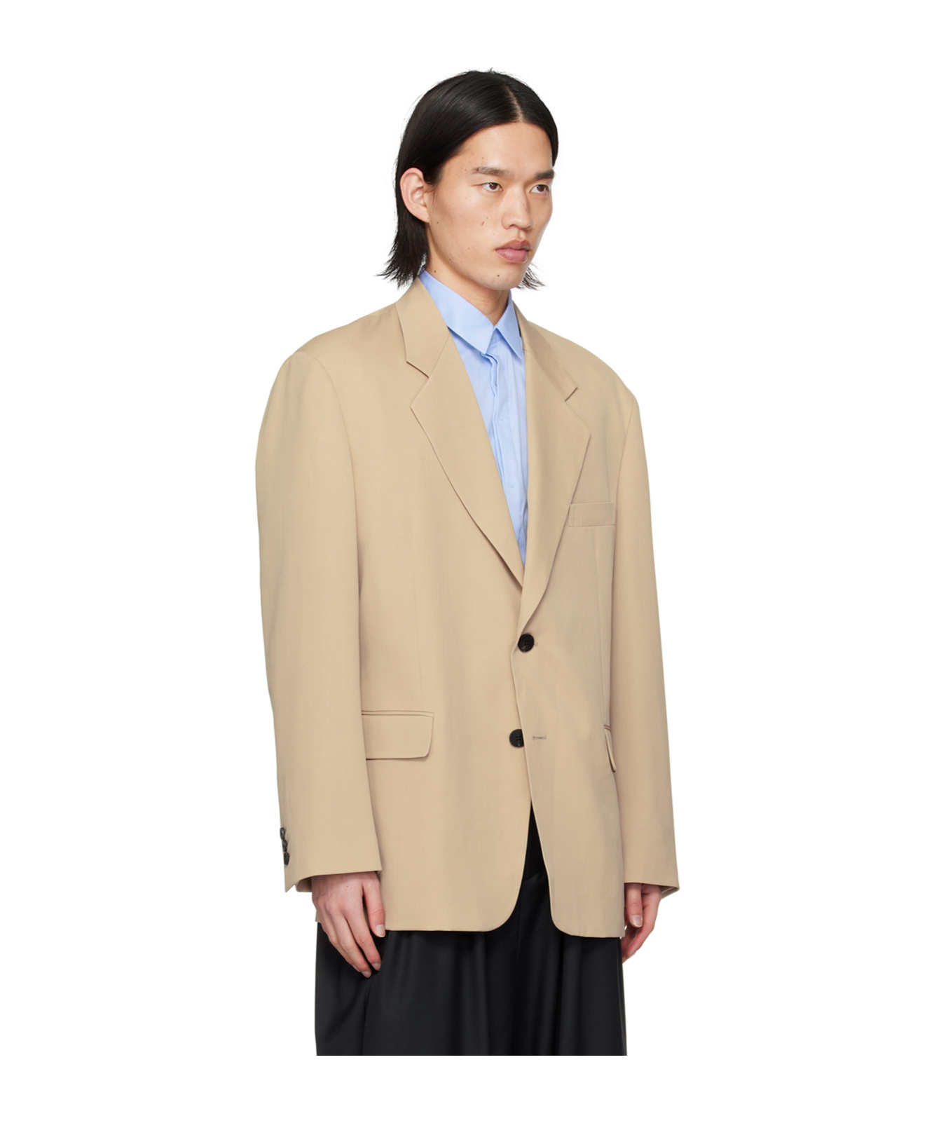 Wooyoungmi Single-breasted Suit Jacket In Brown