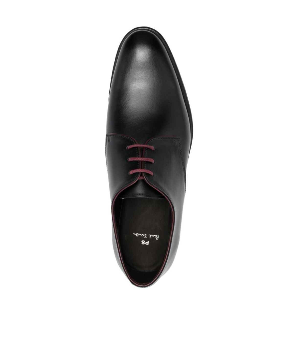 Ps By Paul Smith Matte Lace-up Shoes In Black