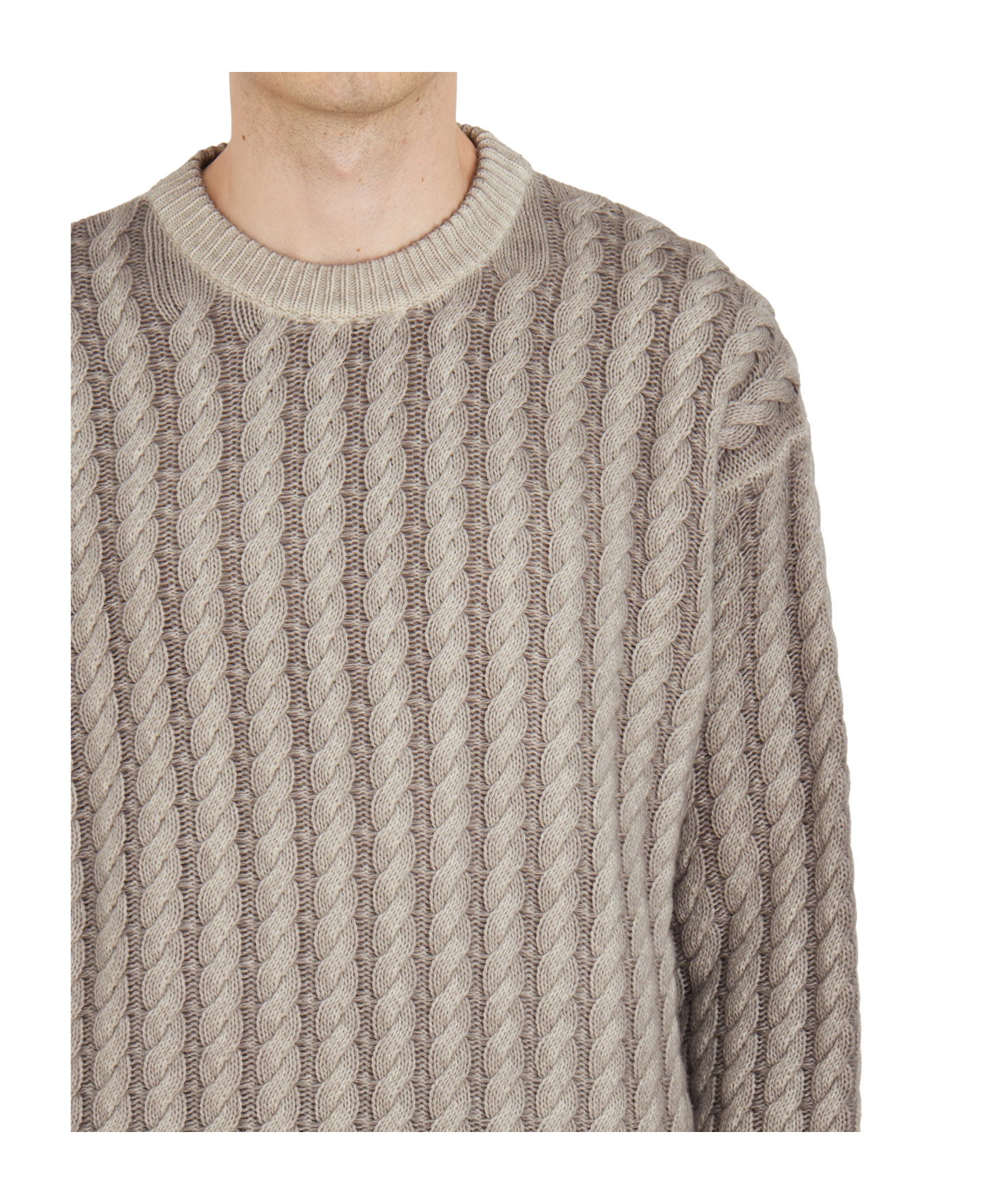 Barena Venezia Round Neck Sweater In Nude