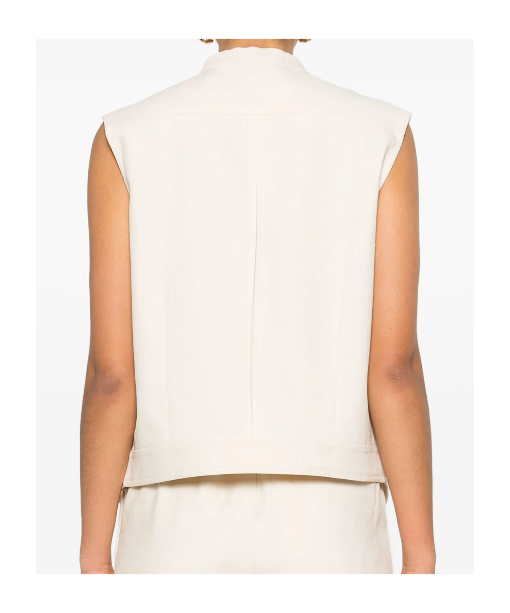 Shop Loulou Studio Lino Top In White