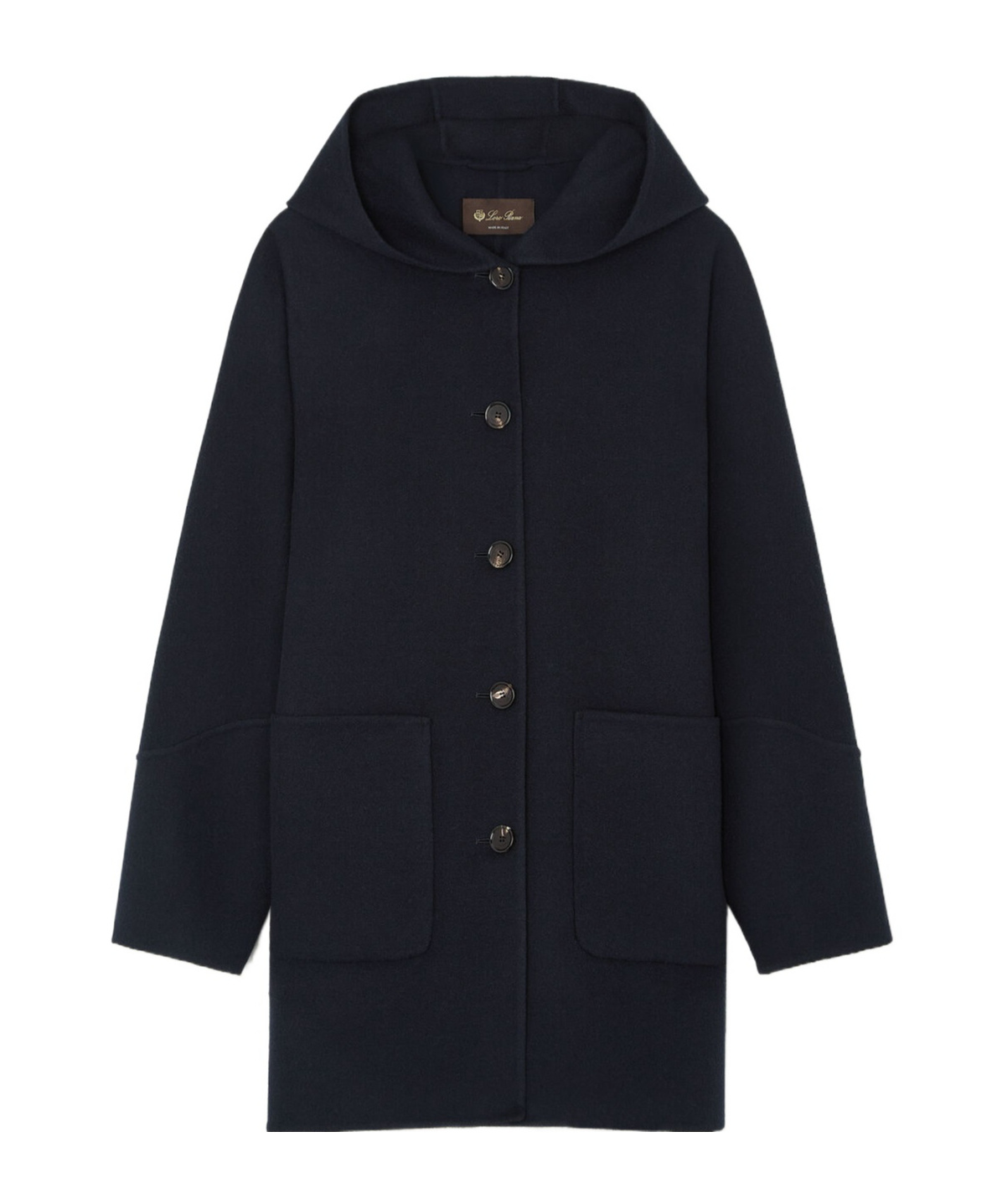 Loro Piana Kian Hooded Coat In Black