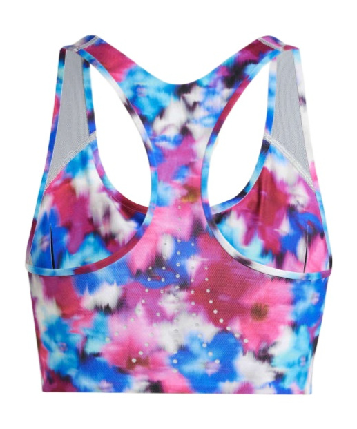 Shop Adidas By Stella Mccartney Truepuprose Printed Bra In White