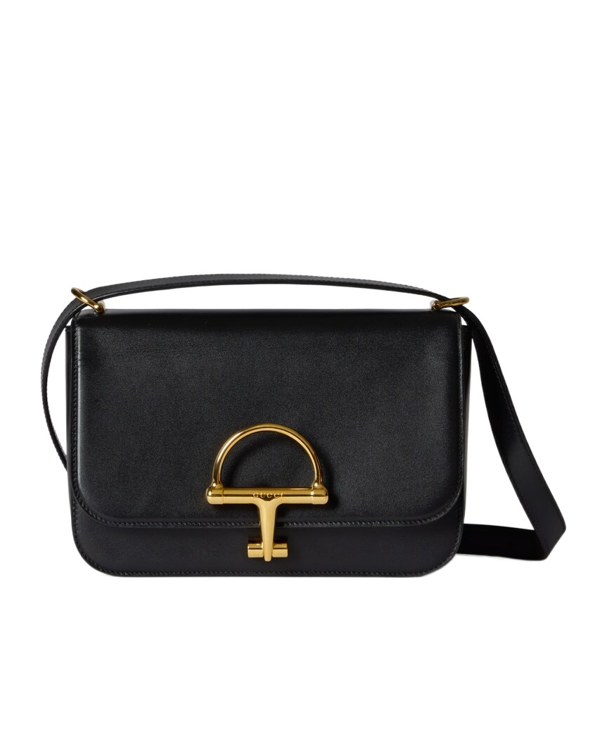 Gucci Siena Small Shoulder Bag In Black