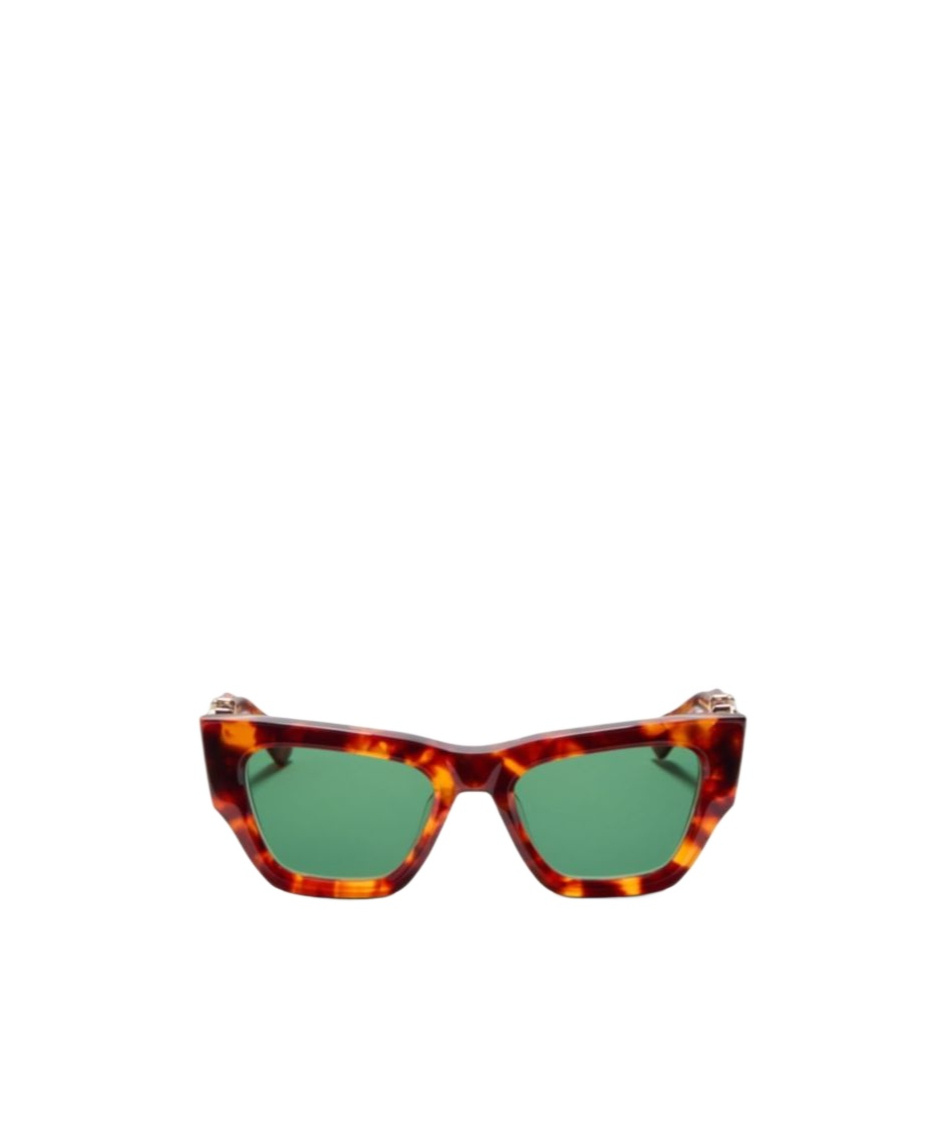 Valentino Full Frame Sunglasses In Green