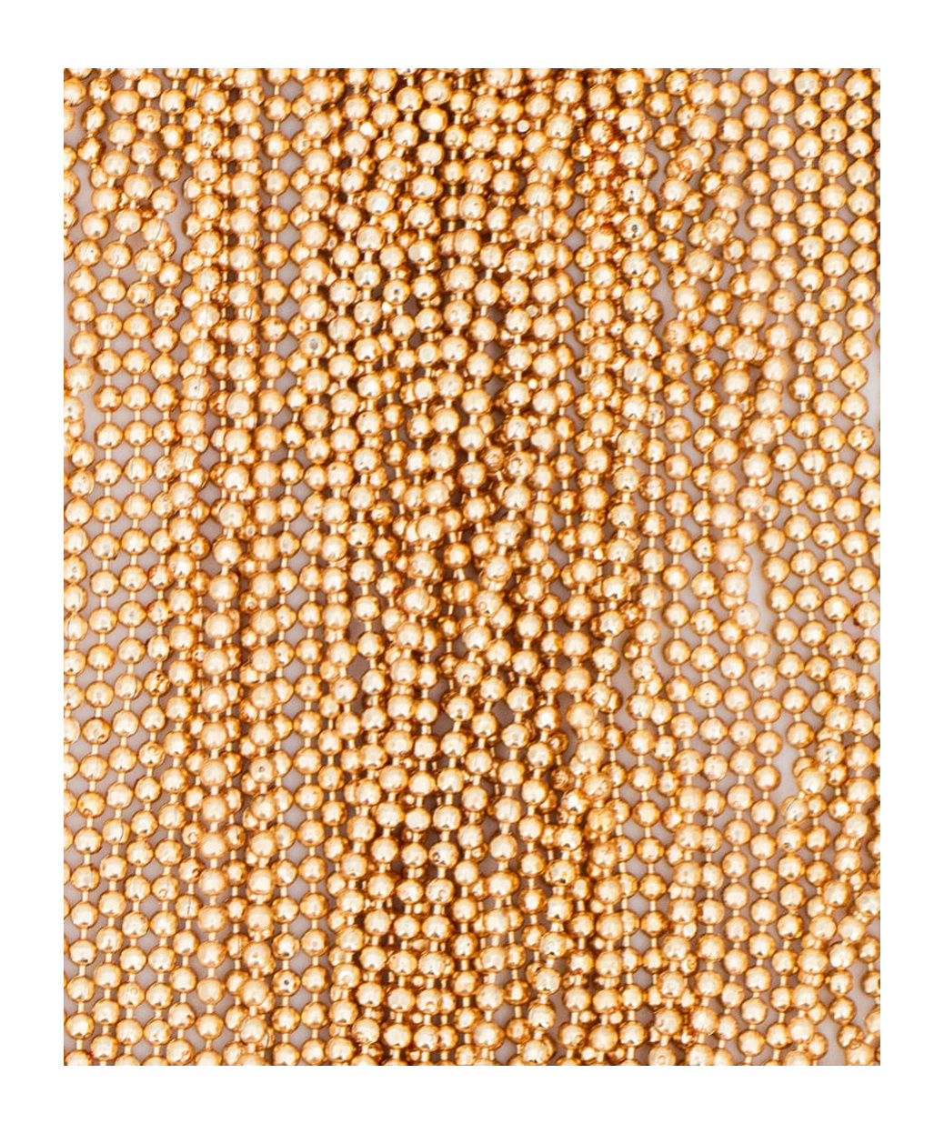 Fabiana Filippi Multi-strand Blush Necklace With Metallic Clasps In Metallic