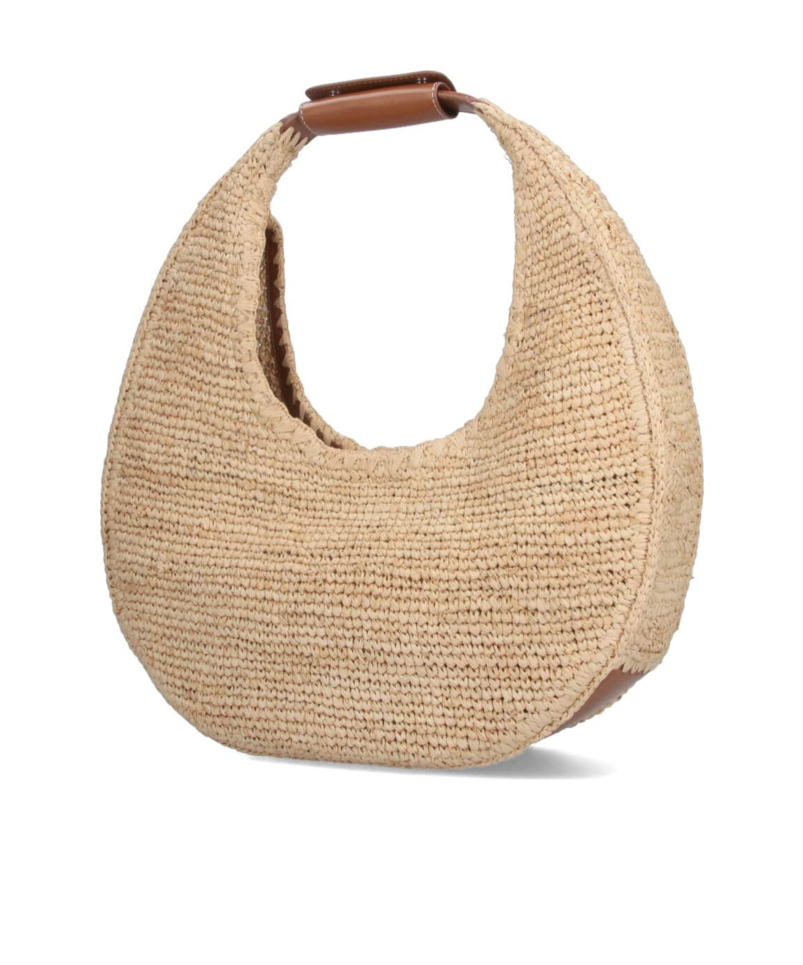 Staud Cotton Polyester Shoulder Bags In Beige