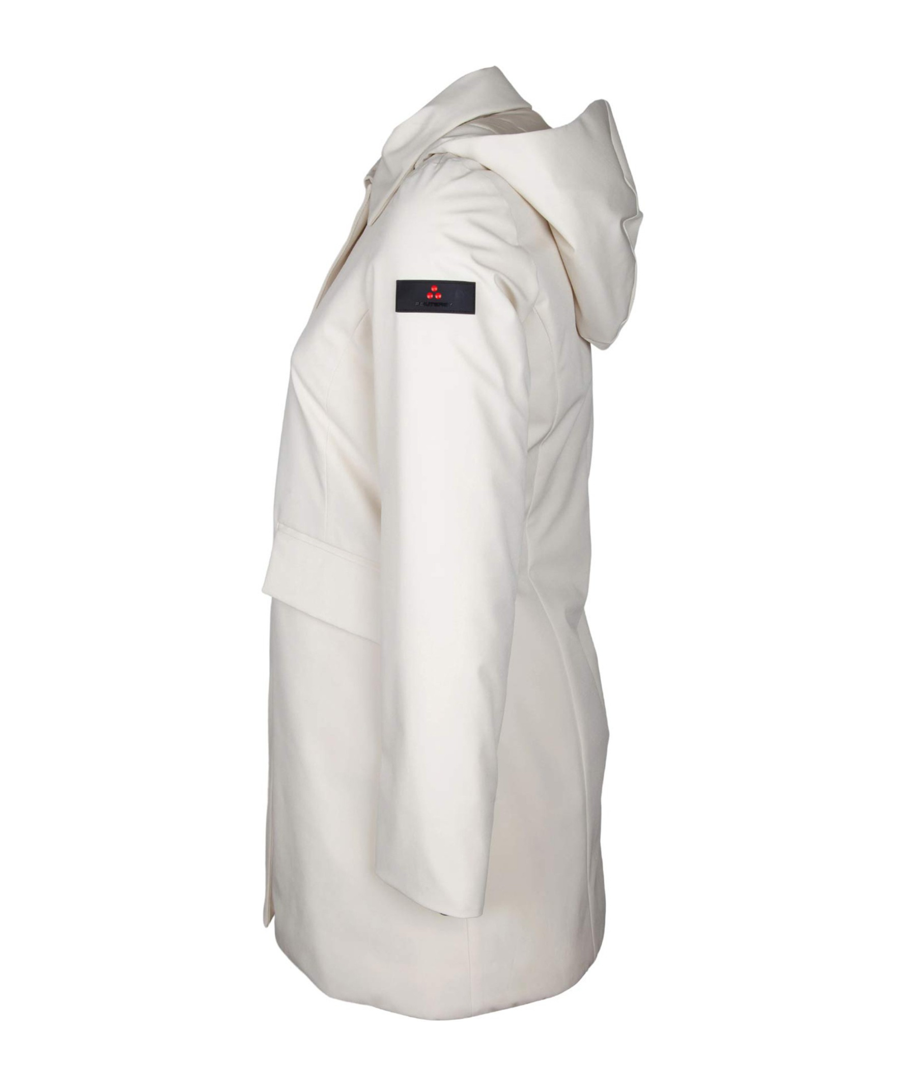 Peuterey Long-sleeved Casual Jacket In White