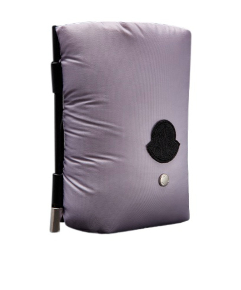 Moncler Nylon Phone Case In Purple