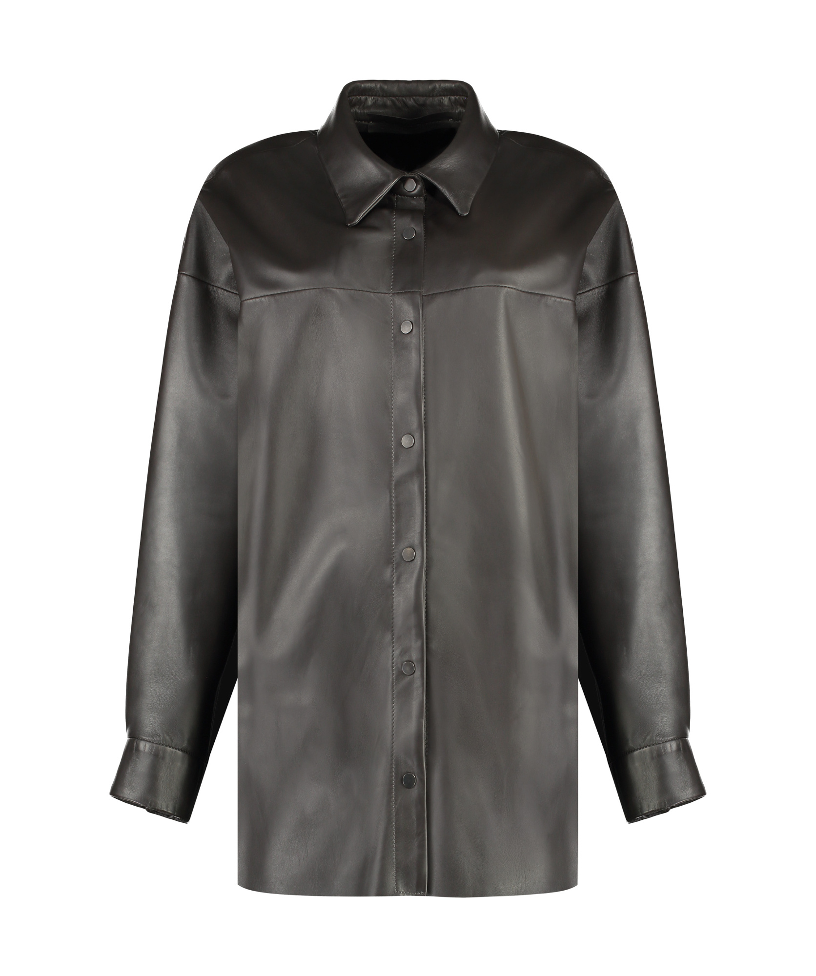 Salvatore Santoro Leather Jacket In Black