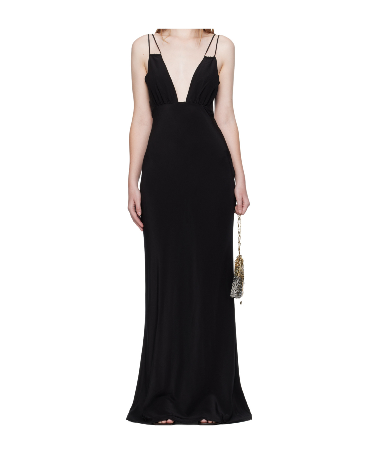 Paris Georgia Bernie Maxi Dress In Black