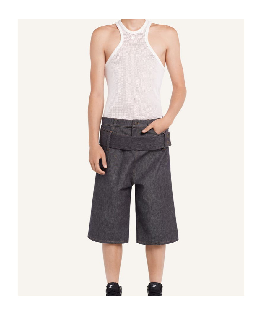 Courrèges Mesh Tank Top