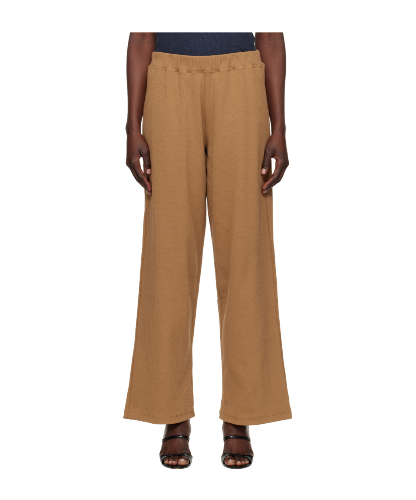 Baserange Brown Camer Lounge Pants In Brown