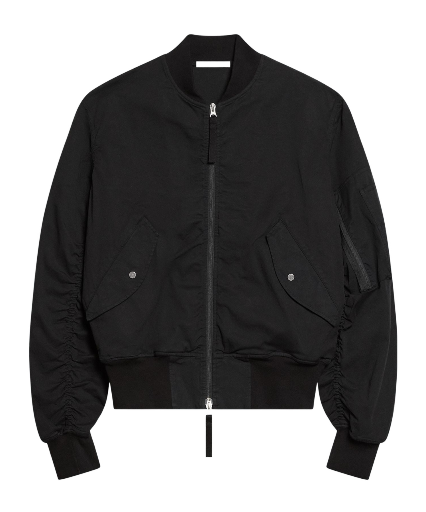 Helmut Lang Ma1 Bomber Jacket Front Pockets In Black