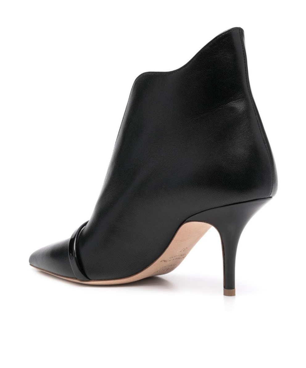 Shop Malone Souliers Pointed Ankle Boots In Black