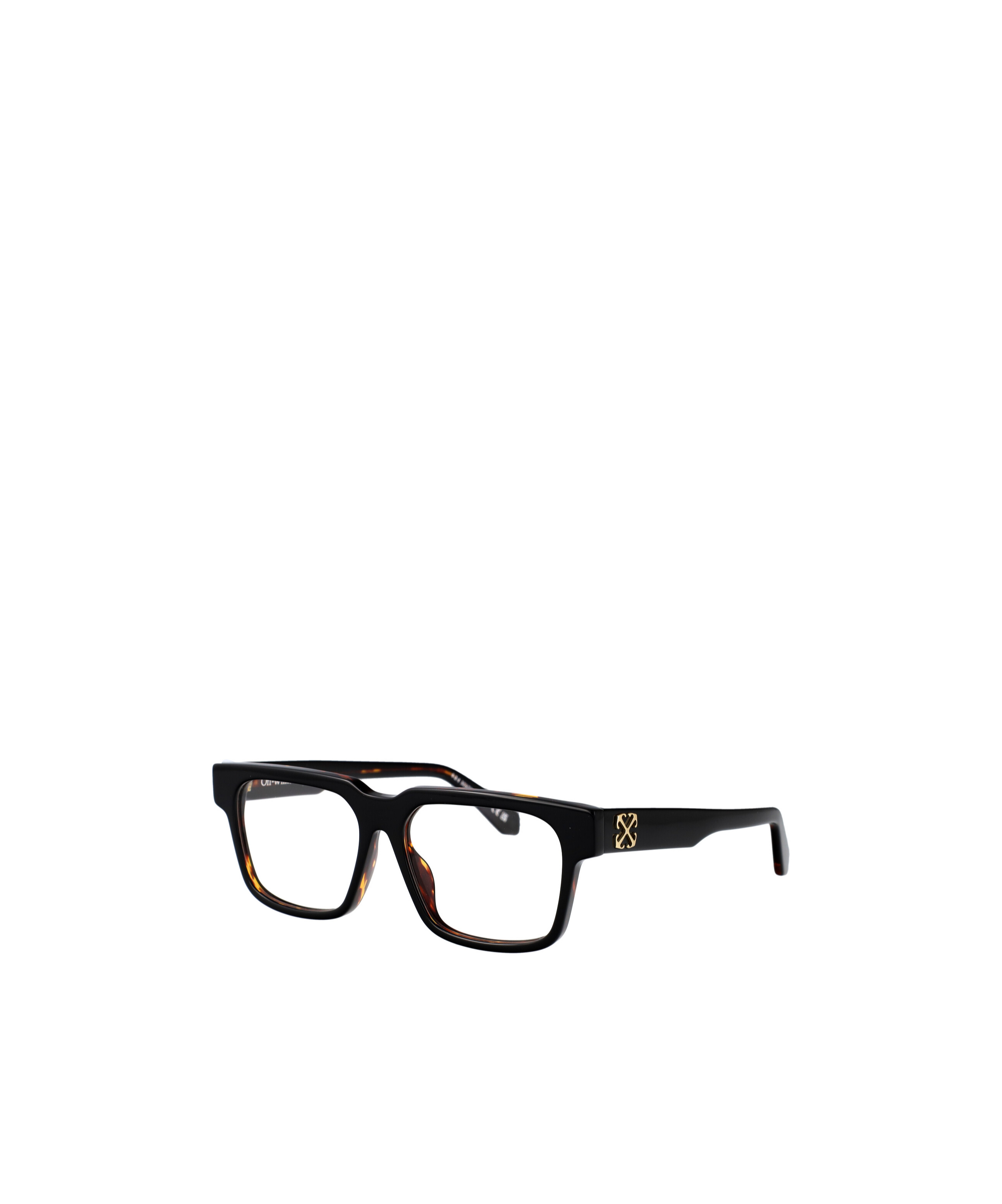 Off-white Full-frame Flat Mirror In Black