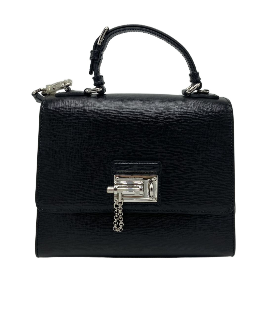 Dolce & Gabbana Flap Shoulder Bag In Black