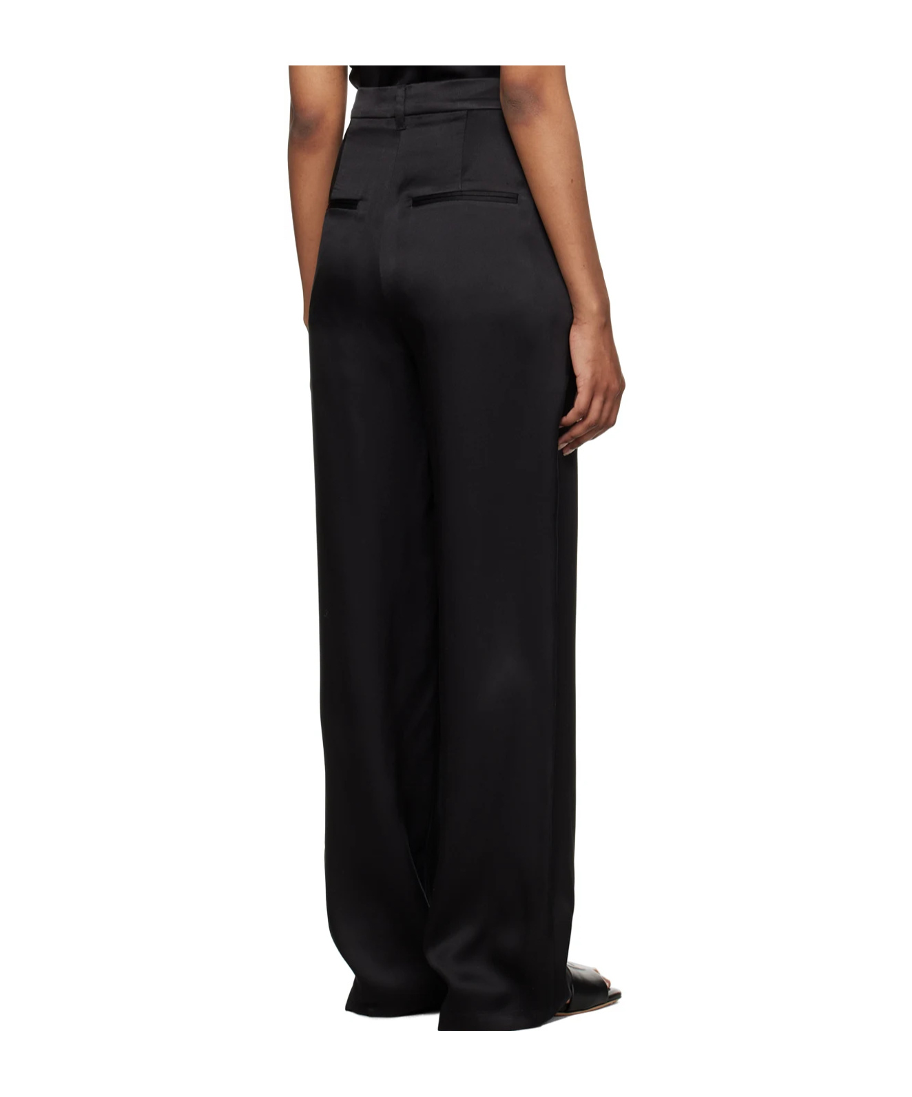 ANINE BING CARRIE STRAIGHT-LEG TAILORED TROUSERS