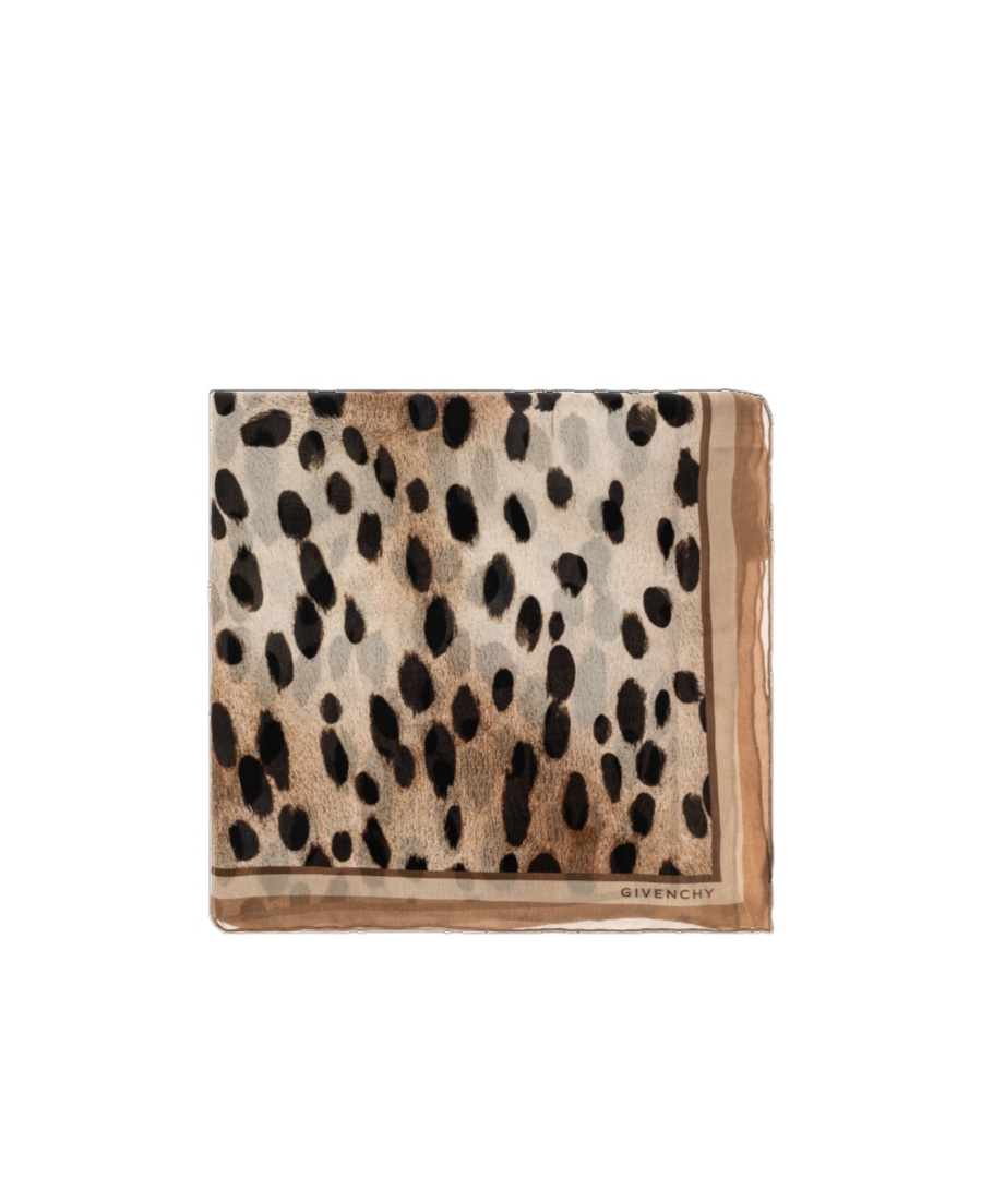 Givenchy Pattern Scarf In Beige